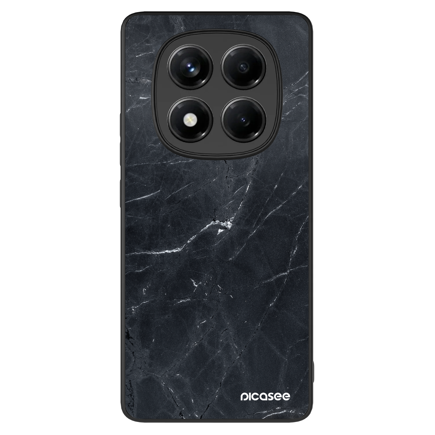 Picasee ULTIMATE CASE pentru Xiaomi Redmi Note 14 Pro 4G - Black marble