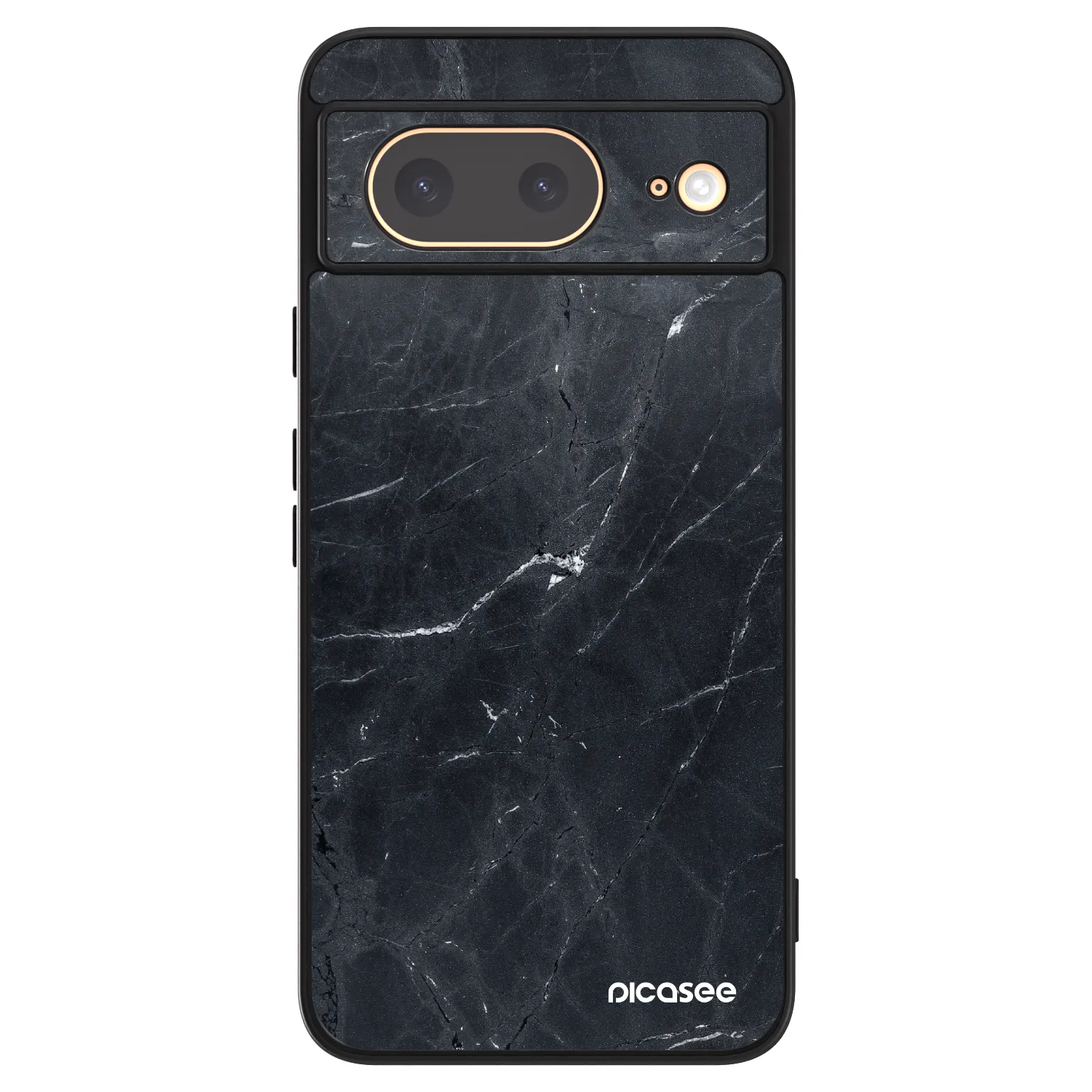 Picasee ULTIMATE CASE pentru Google Pixel 8 - Black marble