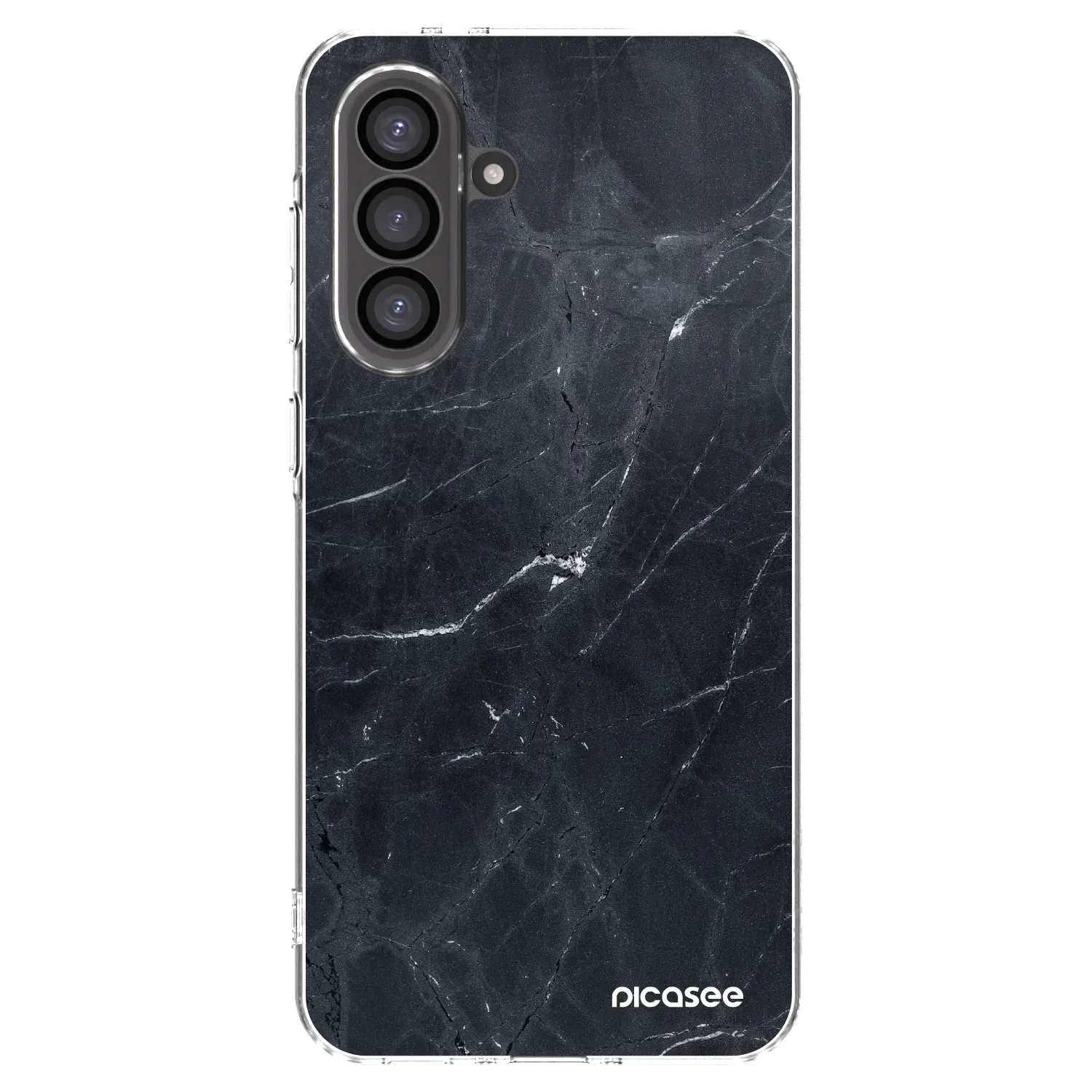 Picasee husă transparentă din silicon pentru Samsung Galaxy A56 5G A566B - Black marble