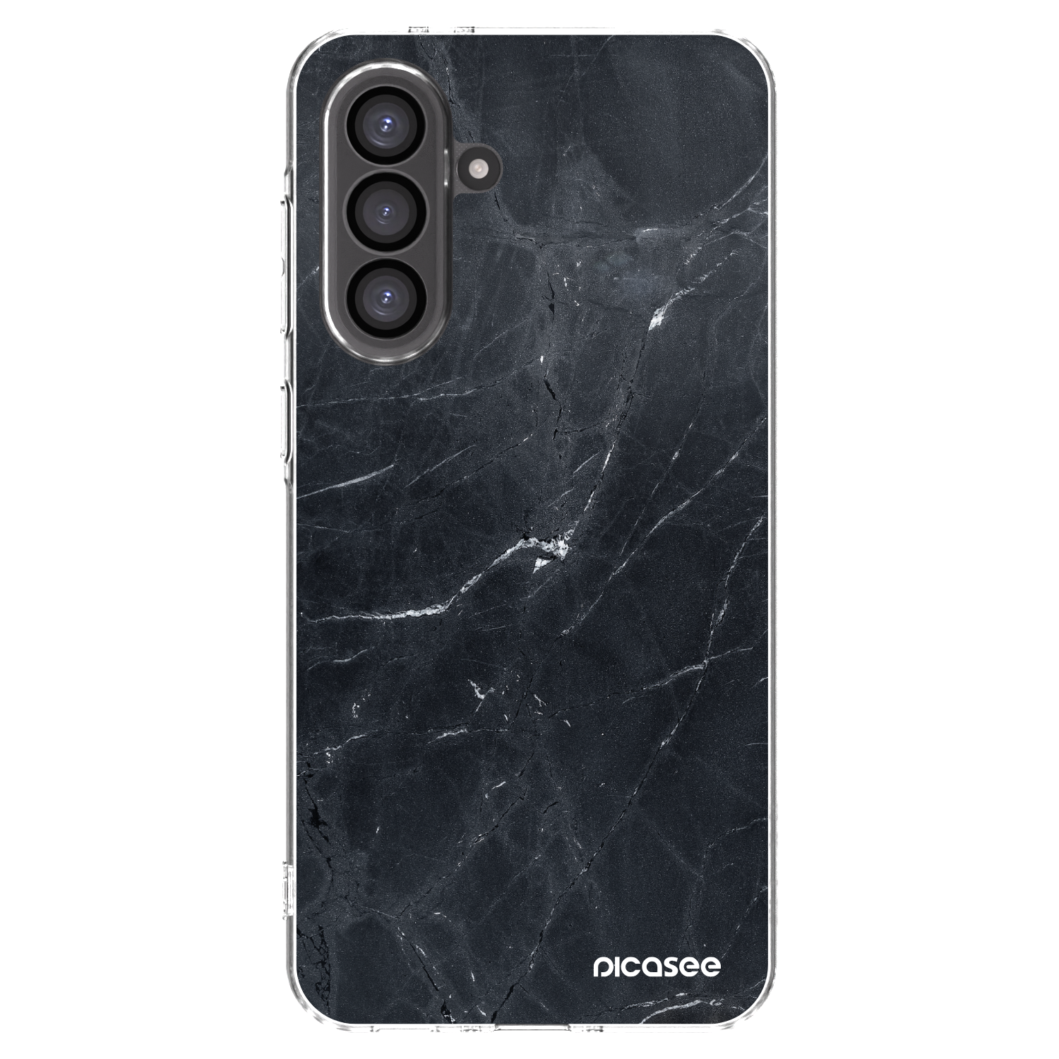 Picasee husă transparentă din silicon pentru Samsung Galaxy A36 5G - Black marble