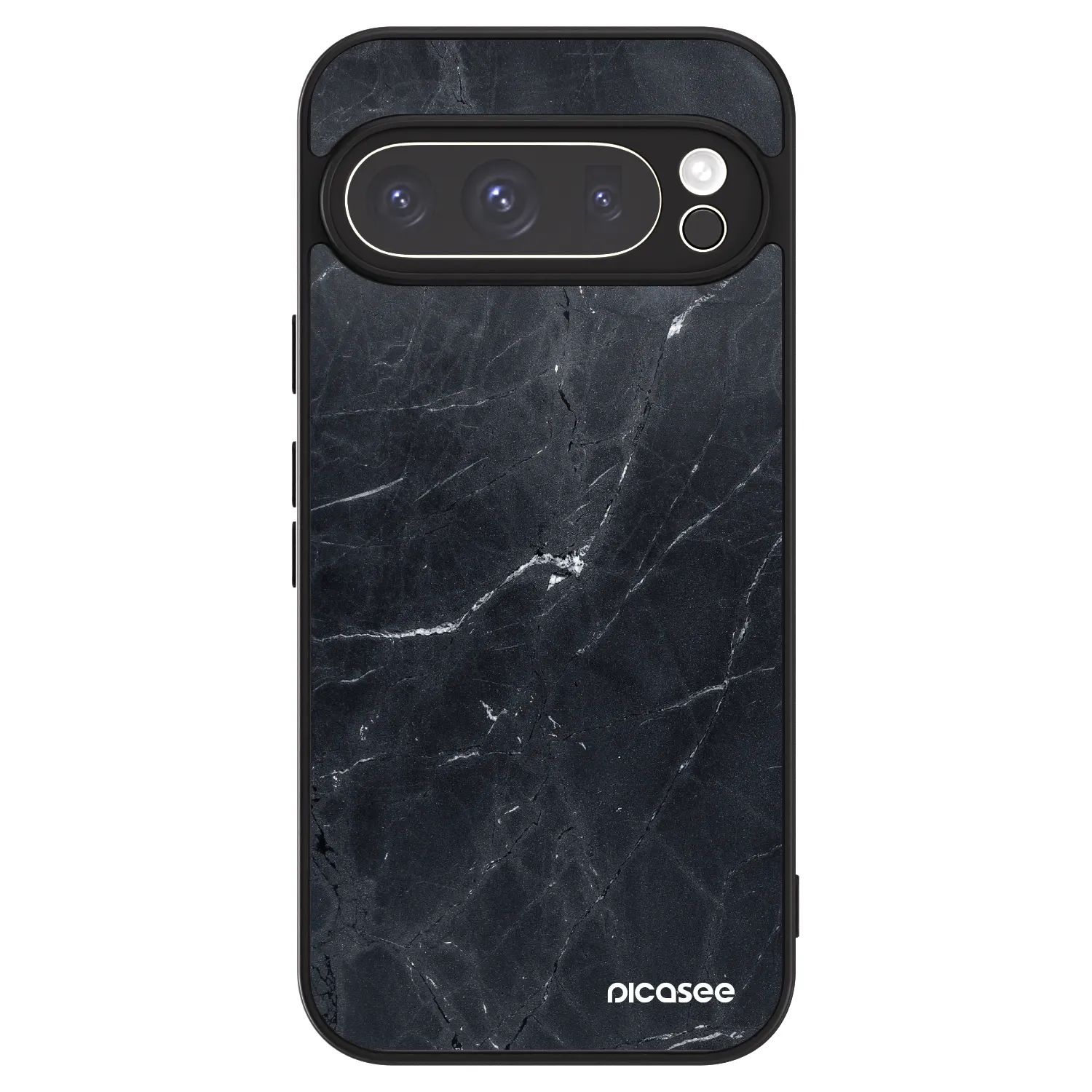 Picasee ULTIMATE CASE pentru Google Pixel 9 Pro - Black marble