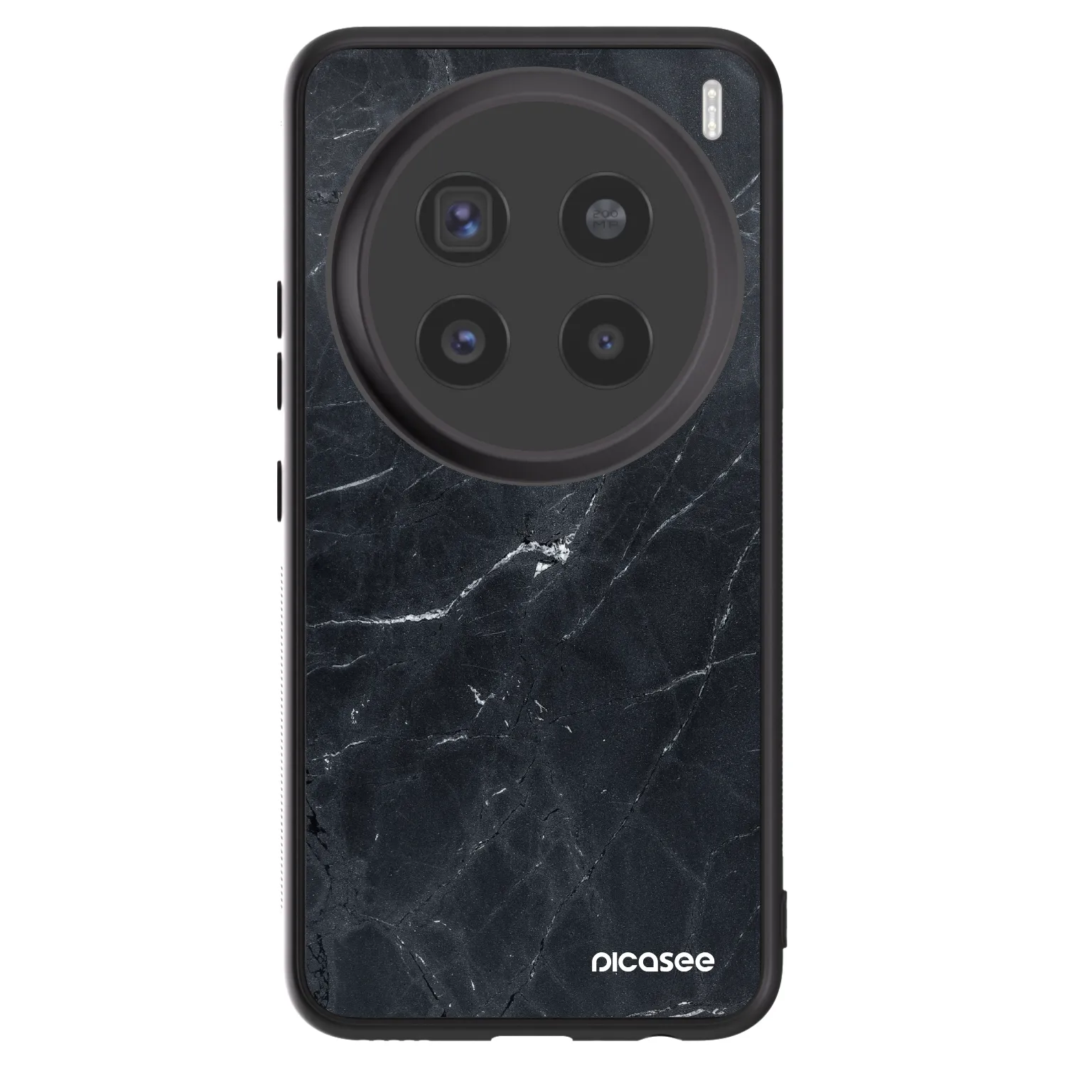 Picasee ULTIMATE CASE pentru Vivo X200 Pro - Black marble