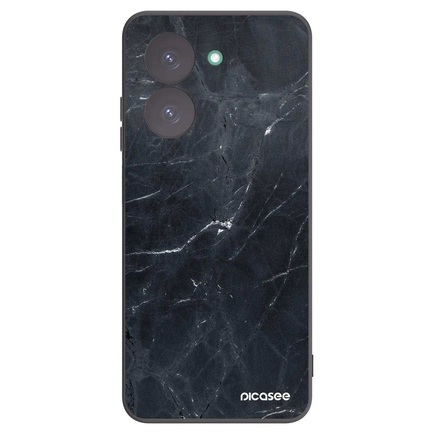 Picasee husă neagră din silicon pentru Xiaomi Redmi A5 - Black marble