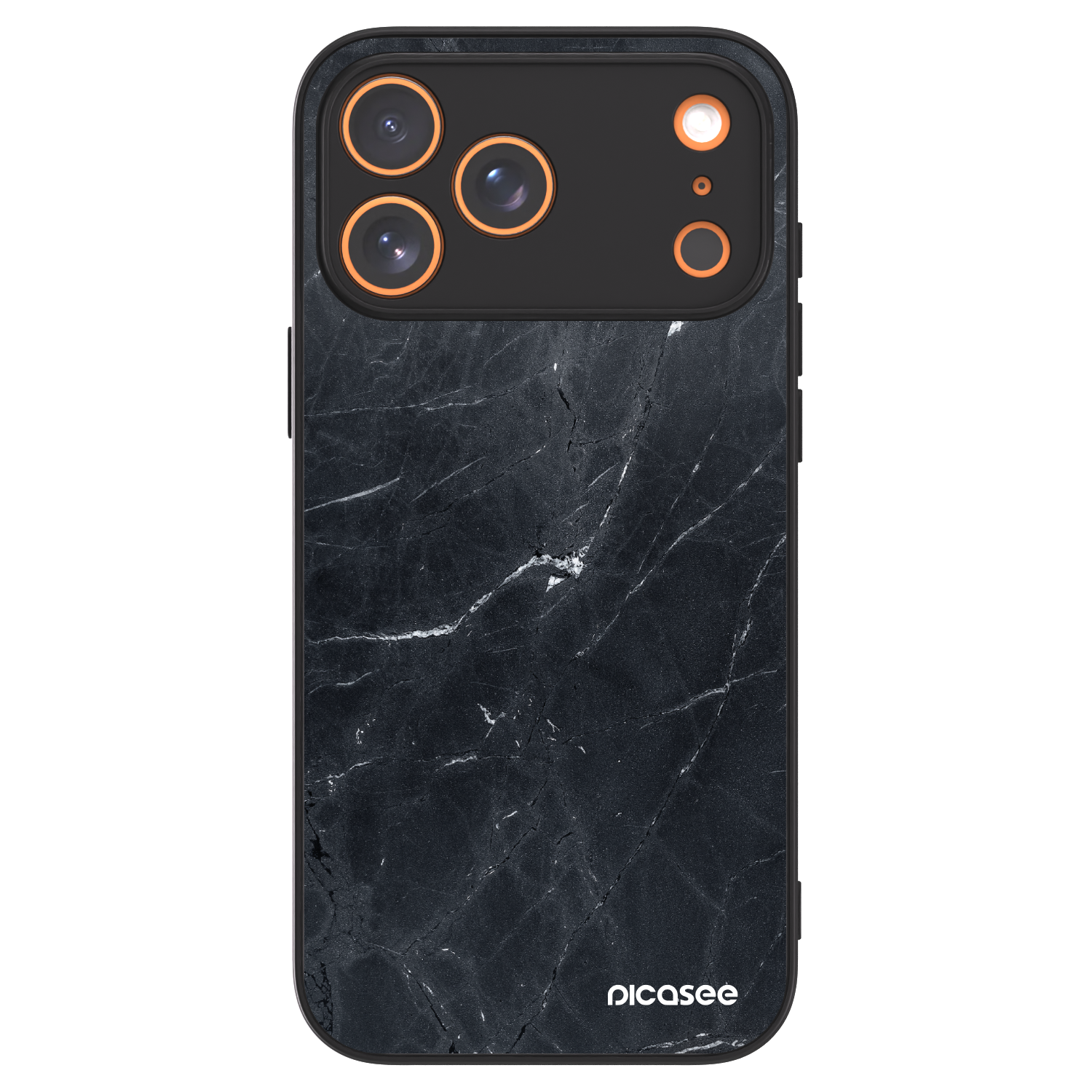Picasee ULTIMATE CASE MagSafe pentru Apple iPhone 17 Pro Max - Black marble