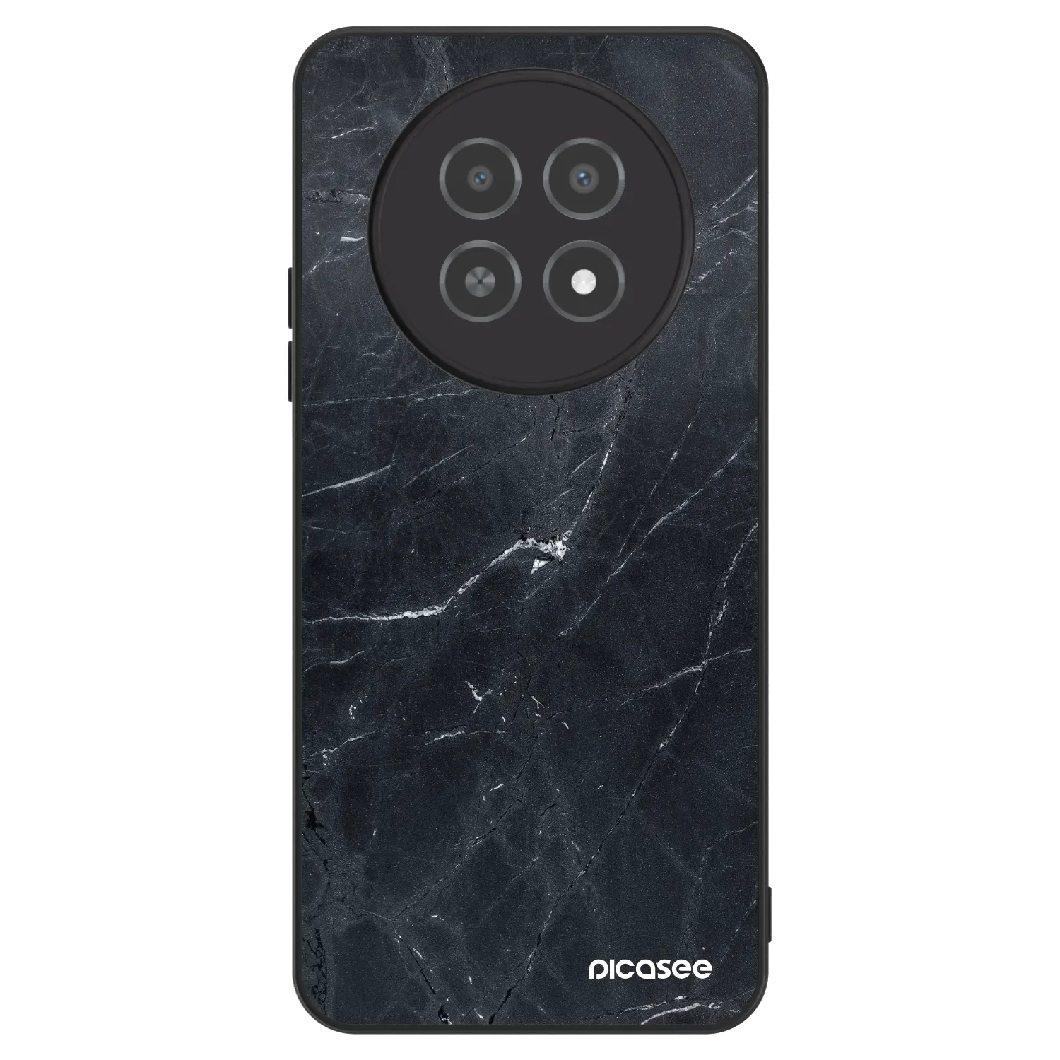 Picasee ULTIMATE CASE pentru Realme 12X - Black marble