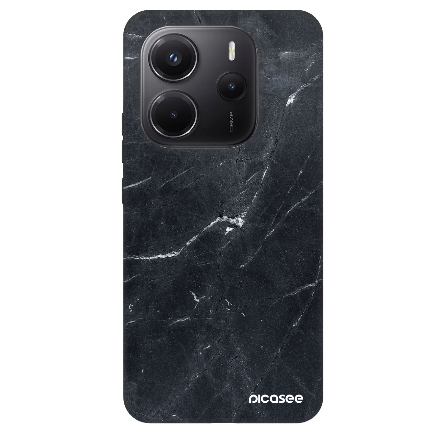 Picasee Fashion Case pentru Xiaomi Redmi Note 14 5G - Black marble