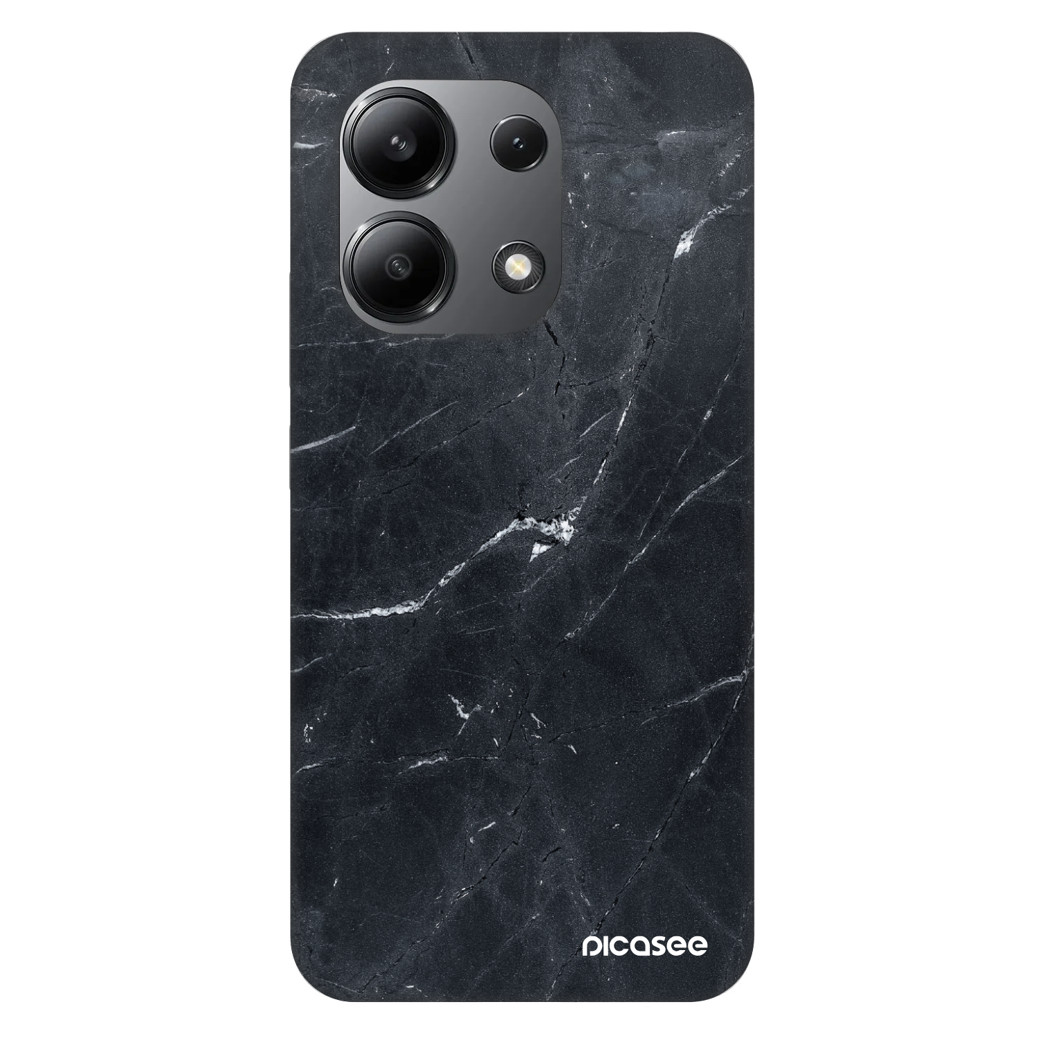 Picasee Fashion Case pentru Xiaomi Redmi Note 13 4G - Black marble