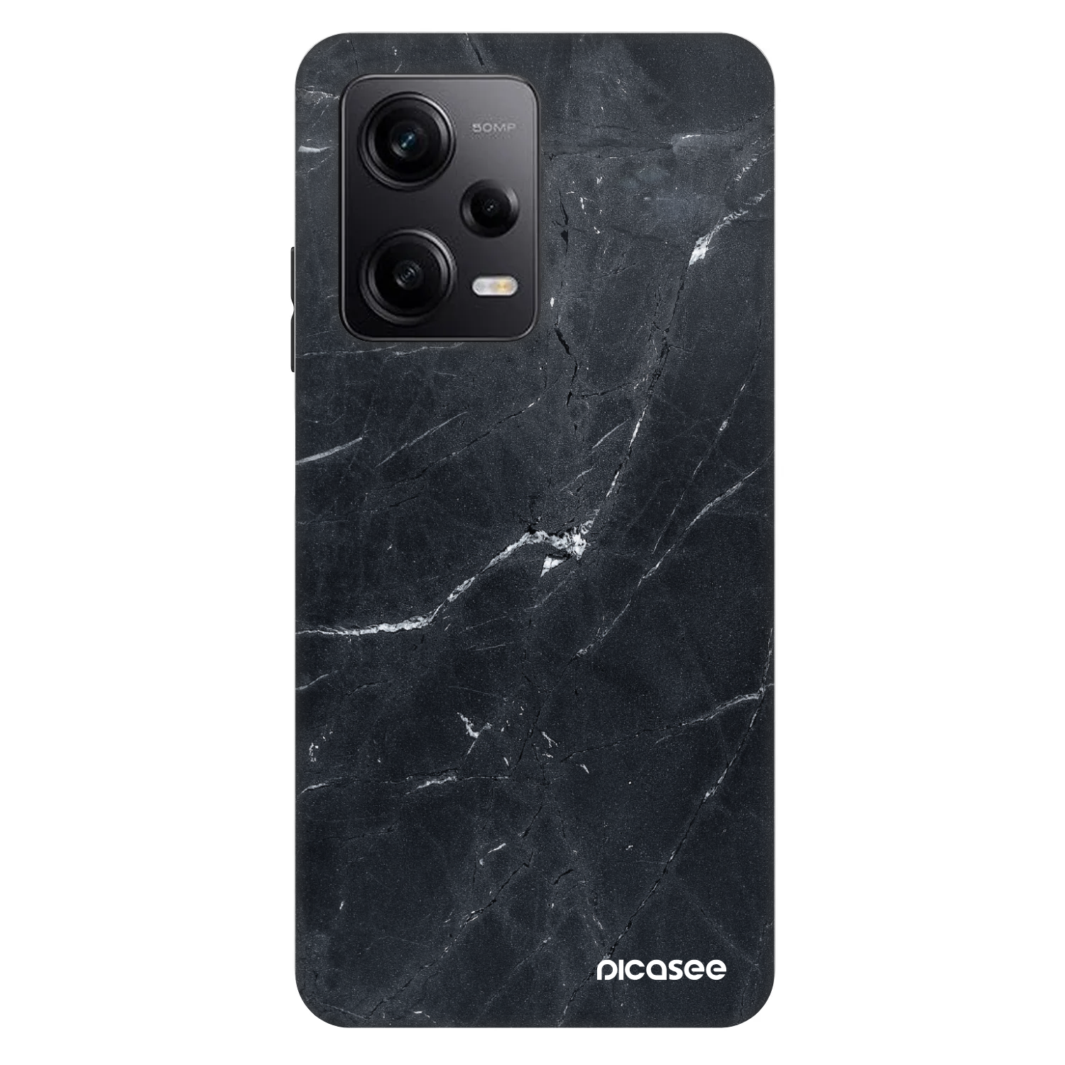 Picasee Fashion Case pentru Xiaomi Redmi Note 12 Pro 5G - Black marble