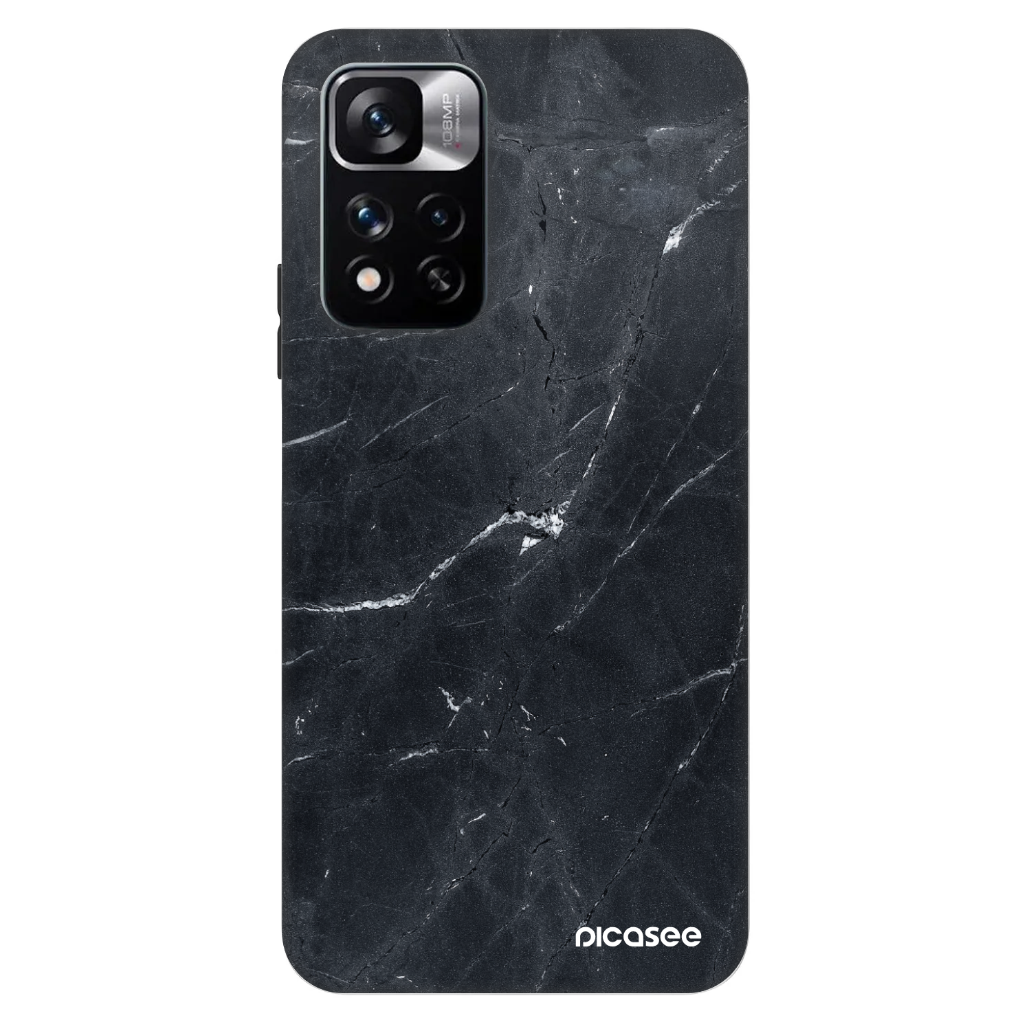Picasee Fashion Case pentru Xiaomi Redmi Note 11 Pro - Black marble