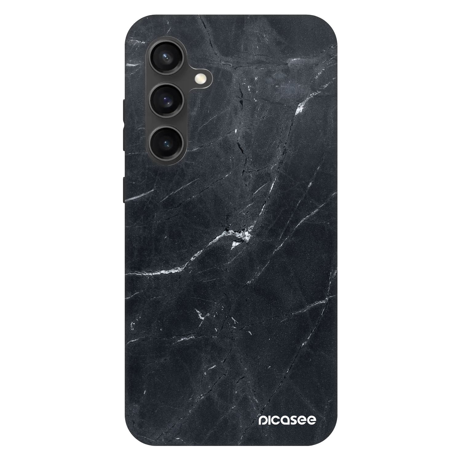 Picasee Fashion Case pentru Samsung Galaxy S24 FE S721B - Black marble