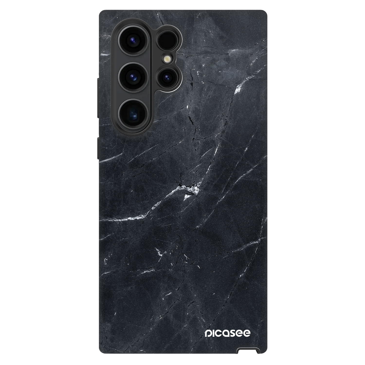 Picasee Fashion Case pentru Samsung Galaxy S22 Ultra 5G - Black marble