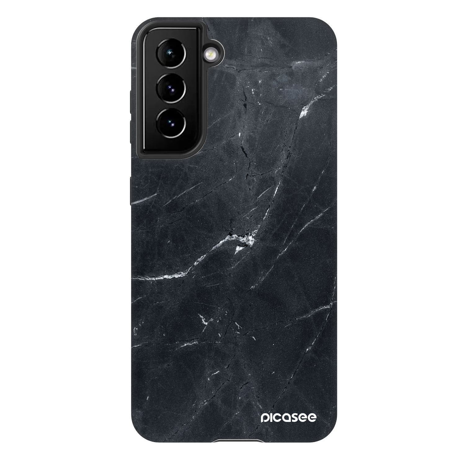 Picasee Fashion Case pentru Samsung Galaxy S21 5G G991B - Black marble