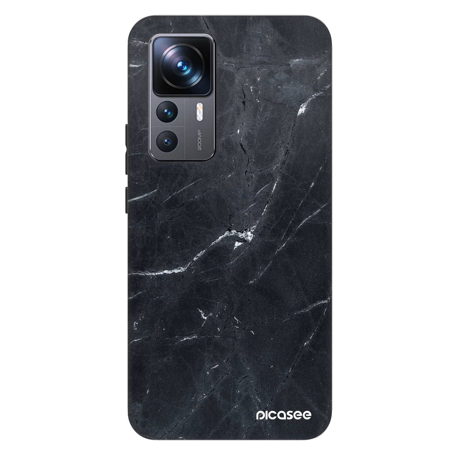 Picasee Fashion Case pentru Xiaomi 12T - Black marble