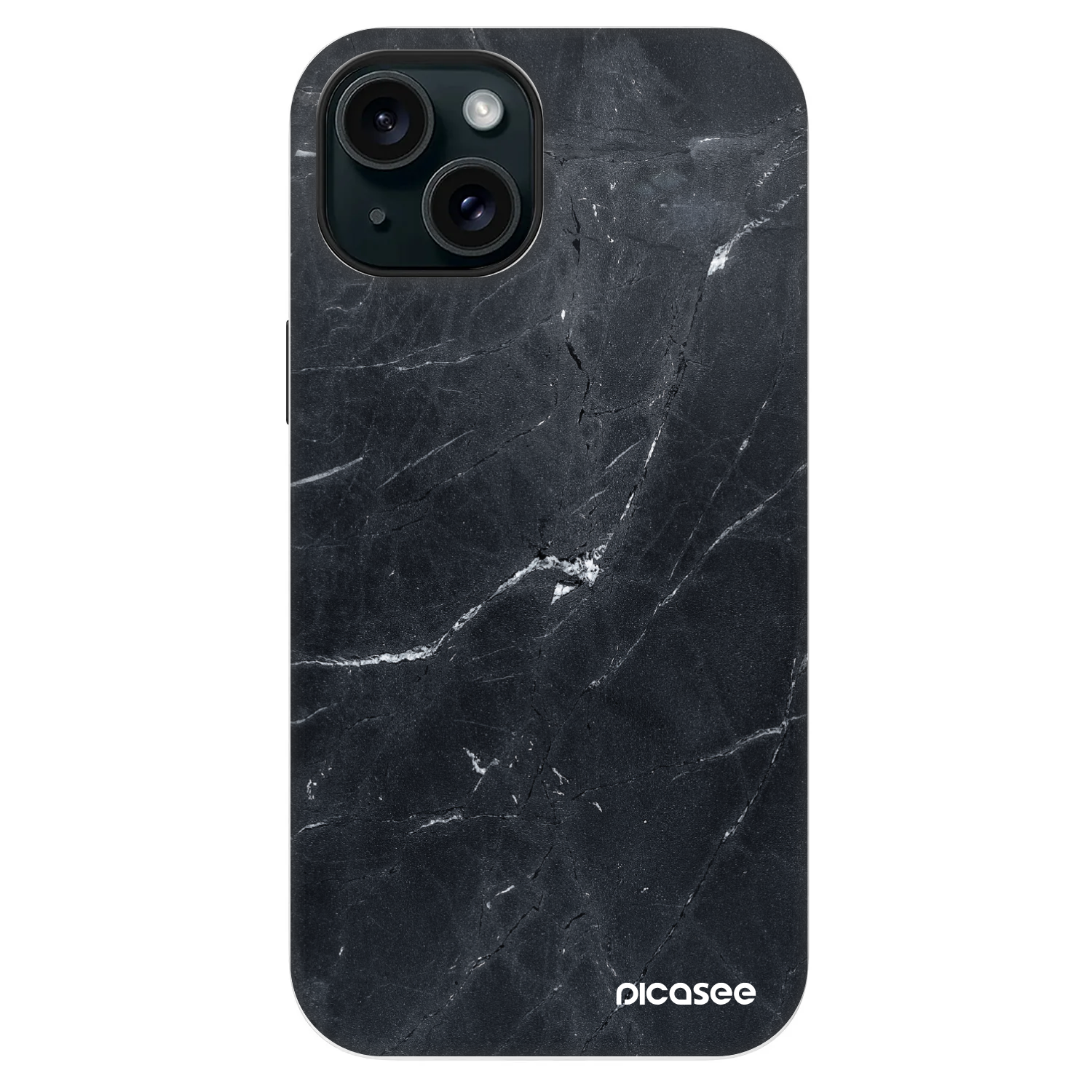Picasee Fashion Case MagSafe pentru Apple iPhone 13 - Black marble