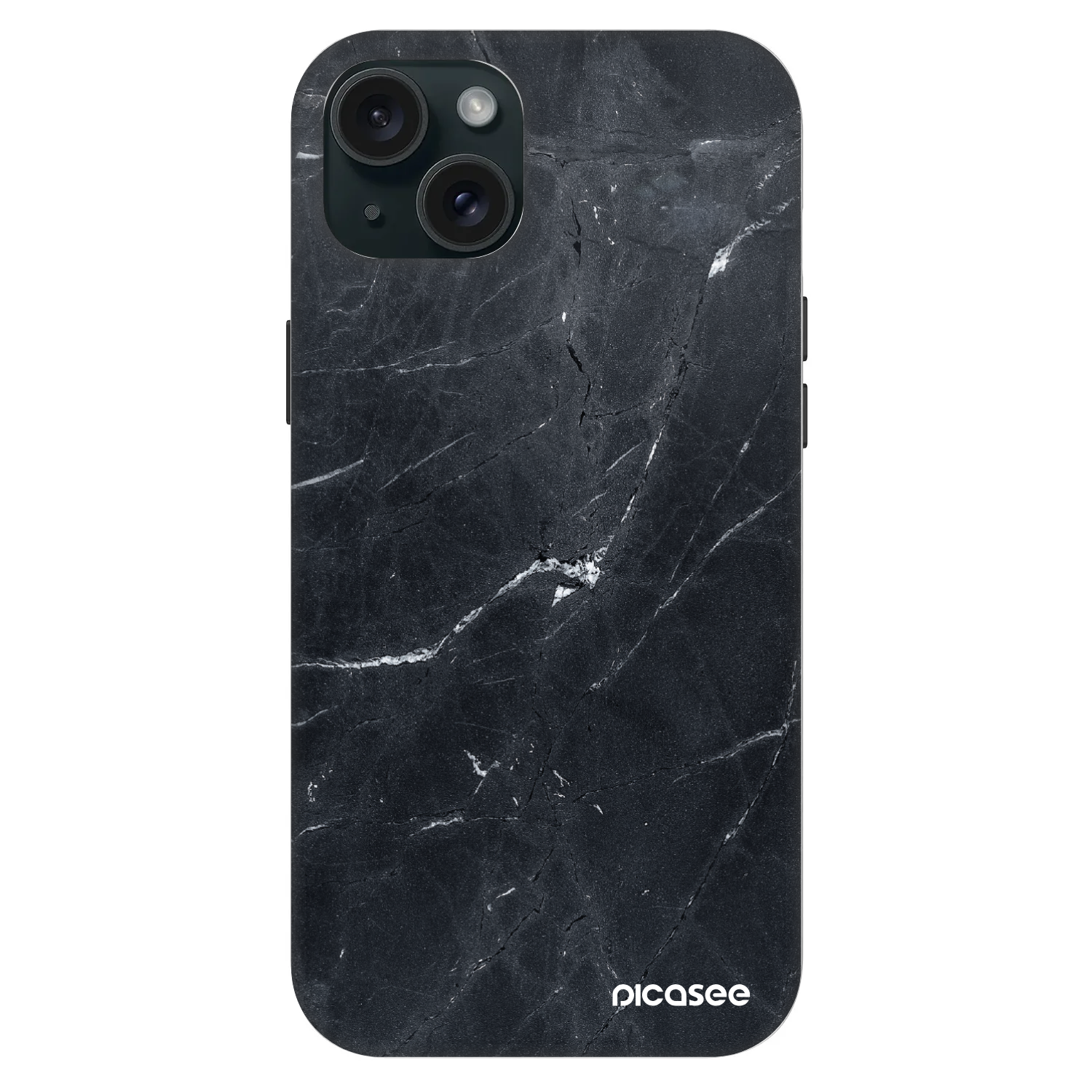 Picasee Fashion Case MagSafe pentru Apple iPhone 15 Plus - Black marble