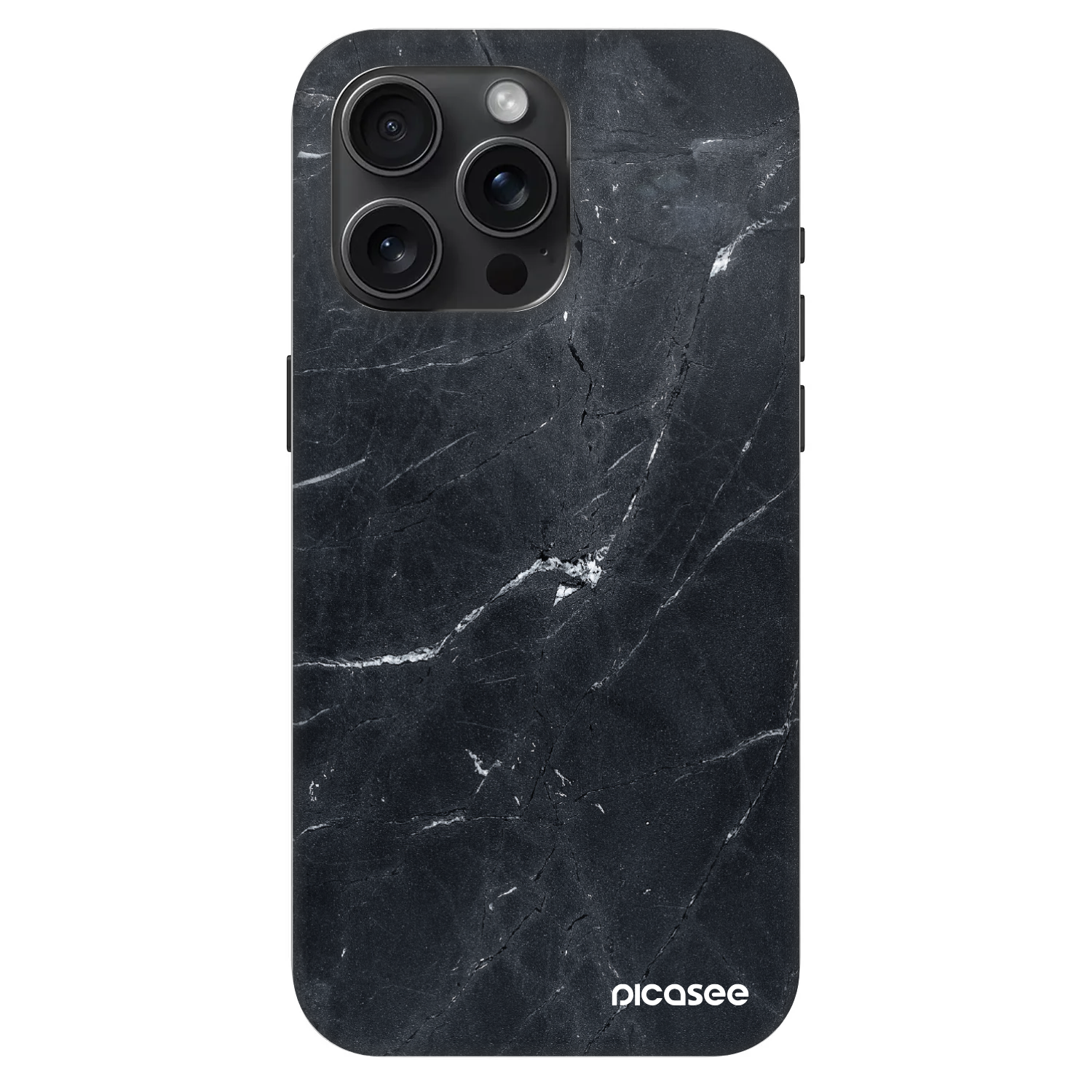 Picasee Fashion Case MagSafe pentru Apple iPhone 15 Pro Max - Black marble