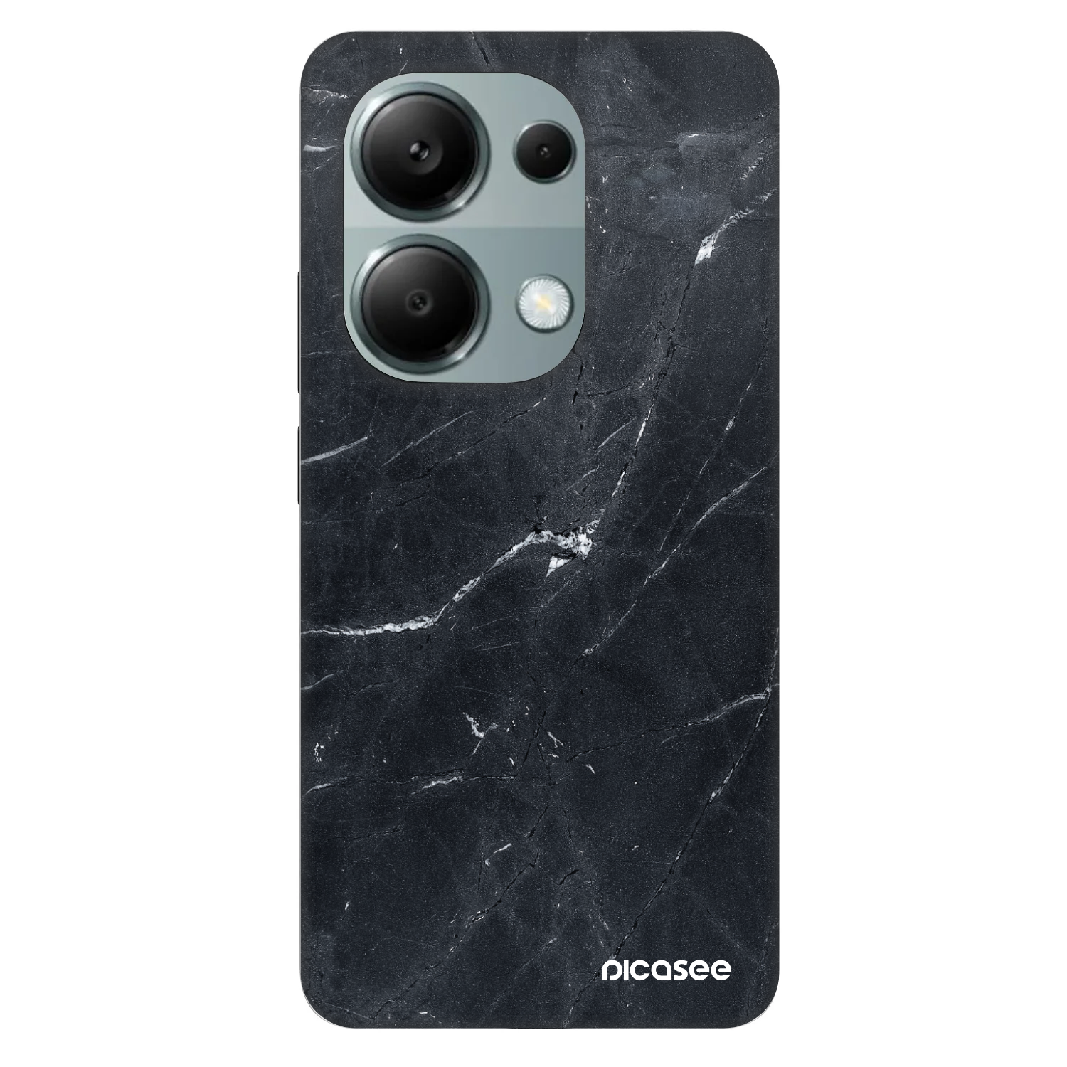Picasee Fashion Case pentru Xiaomi Redmi Note 13 Pro 4G - Black marble