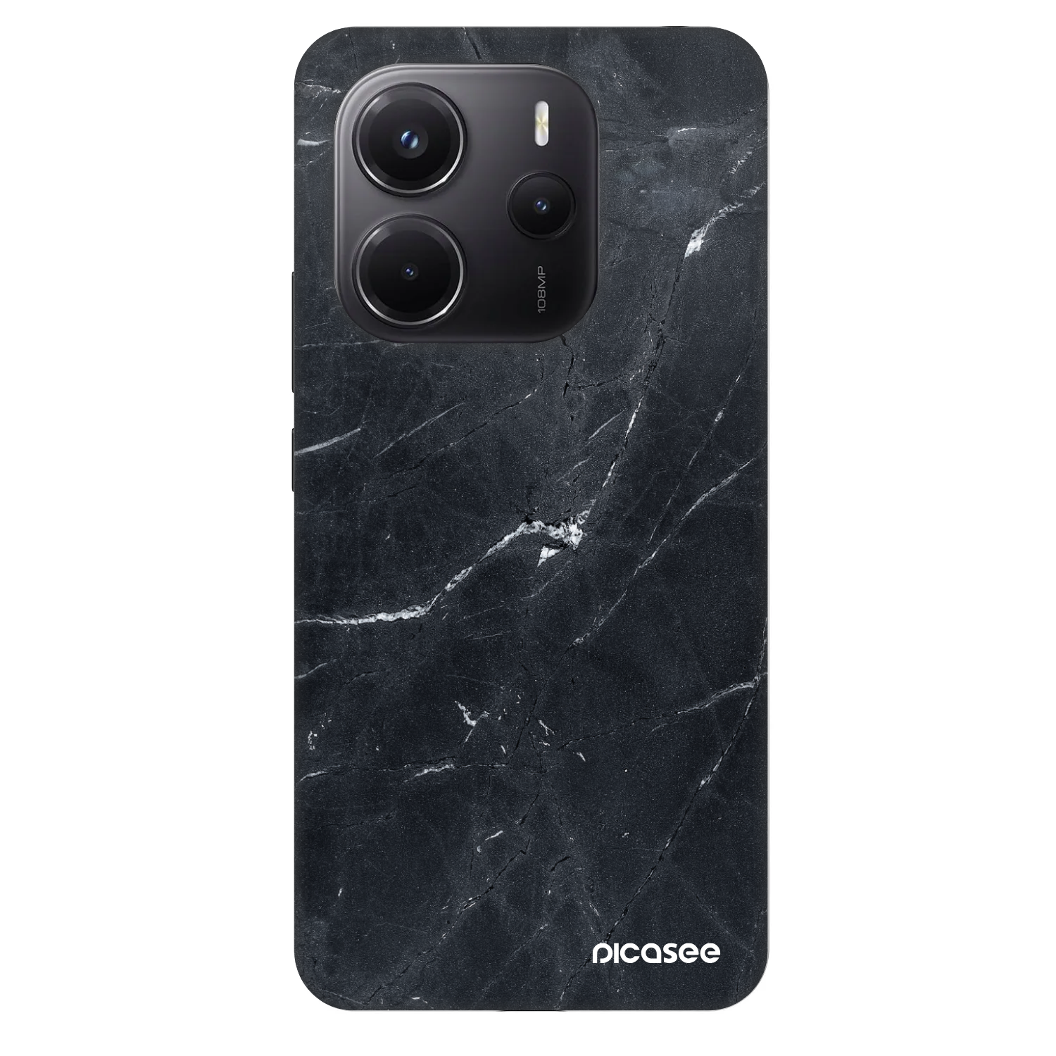 Picasee Fashion Case pentru Xiaomi Redmi Note 14 4G - Black marble