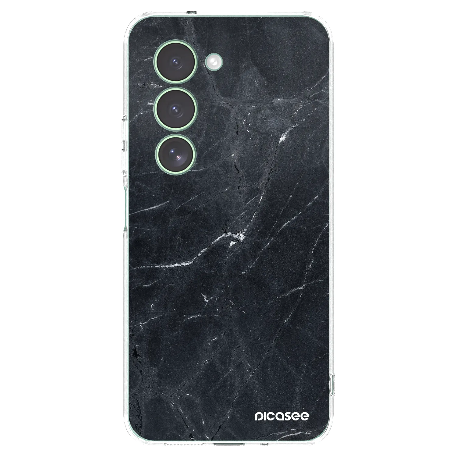 Picasee husă transparentă din silicon pentru Xiaomi Redmi 15 5G - Black marble