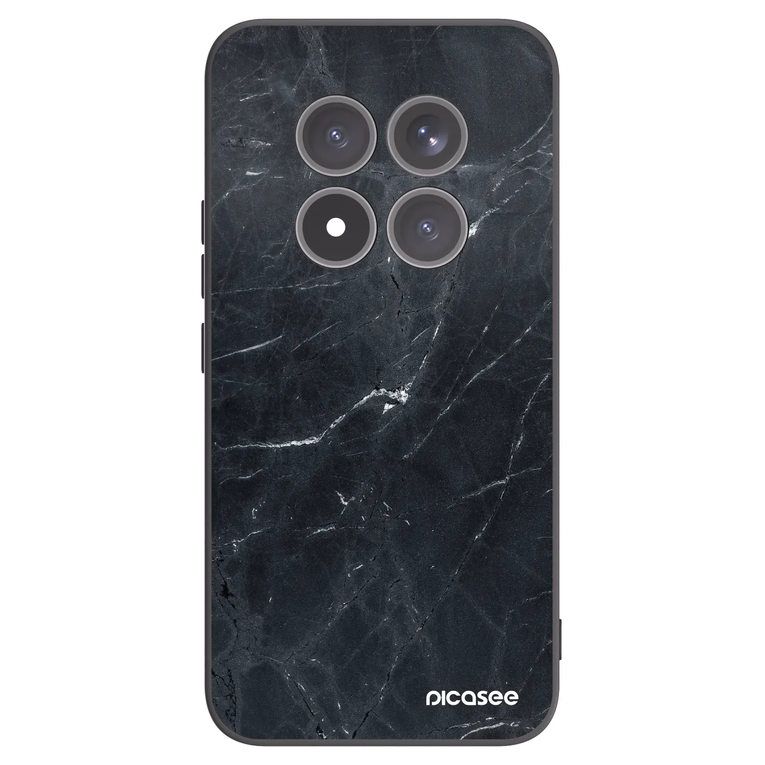 Picasee husă neagră din silicon pentru Xiaomi Redmi Note 15 Pro+ - Black marble