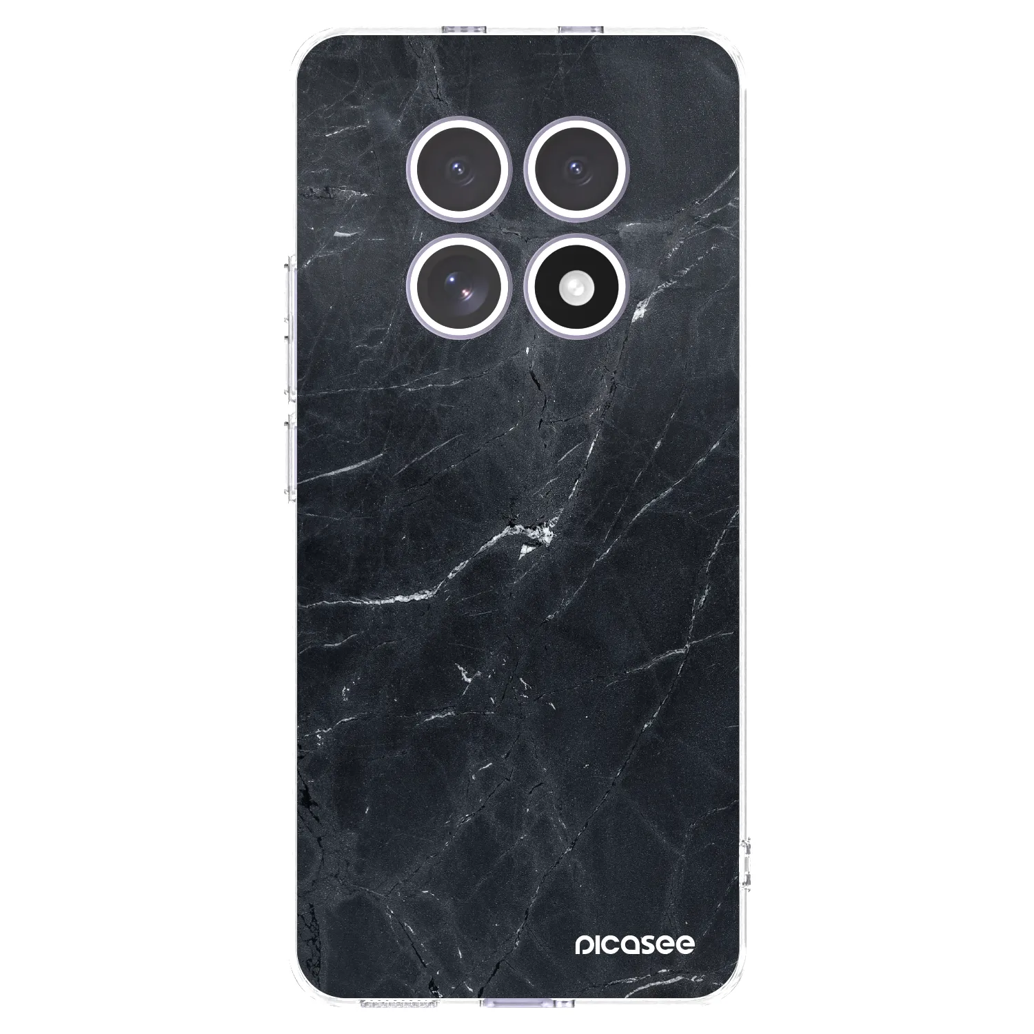 Picasee husă transparentă din silicon pentru Xiaomi Redmi Note 15 - Black marble