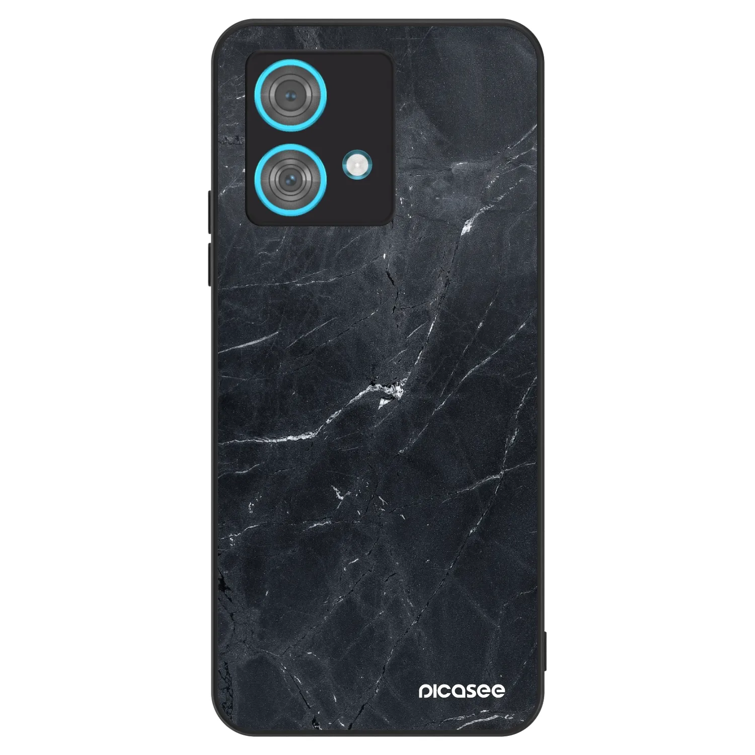 Picasee ULTIMATE CASE pentru Motorola Edge 40 Neo - Black marble