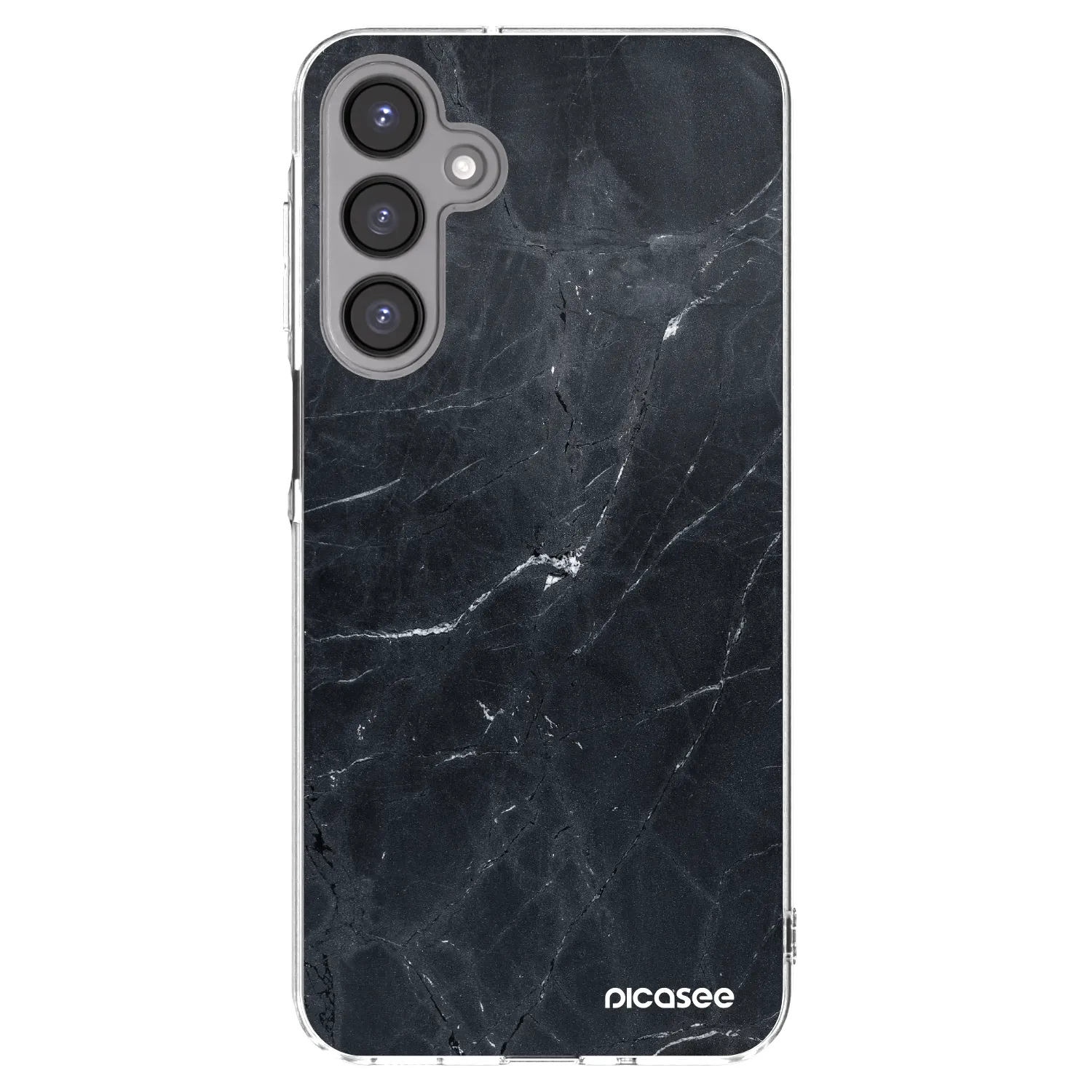 Picasee husă transparentă din silicon pentru Samsung Galaxy A16 4G - Black marble