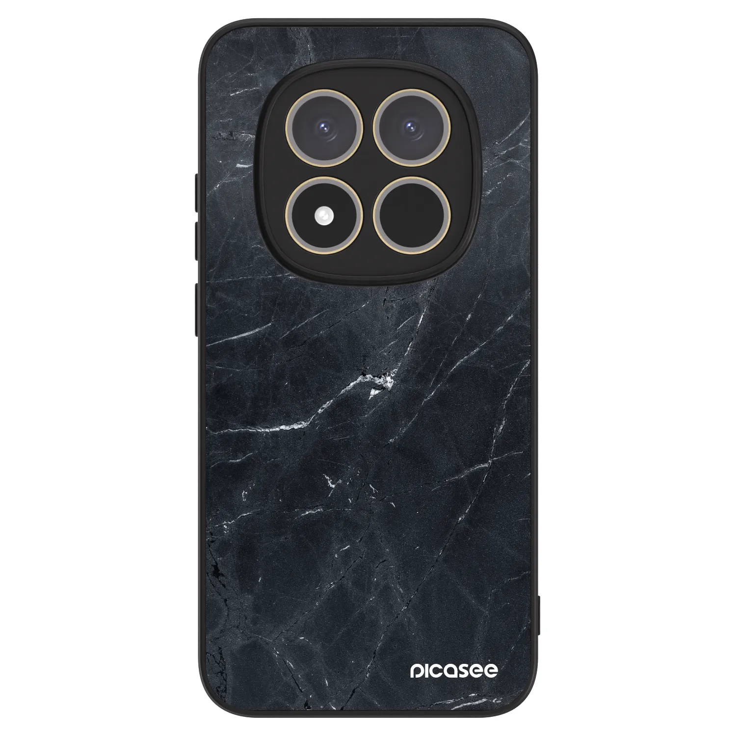 Picasee ULTIMATE CASE pentru Xiaomi Redmi Note 15 Pro 5G - Black marble