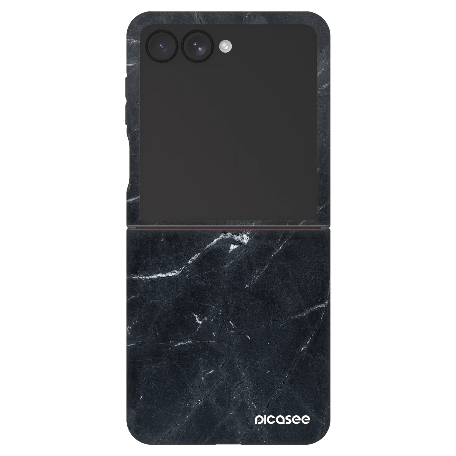 Picasee Fashion Case pentru Samsung Galaxy Z Flip7 5G - Black marble