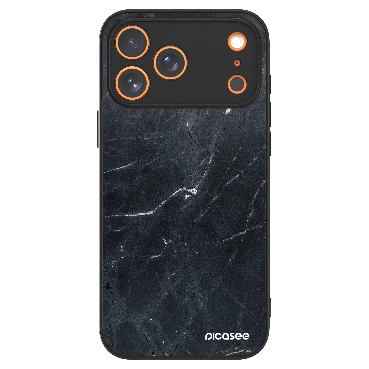Picasee ULTIMATE CASE MagSafe pentru Apple iPhone 18 Pro Max - Black marble