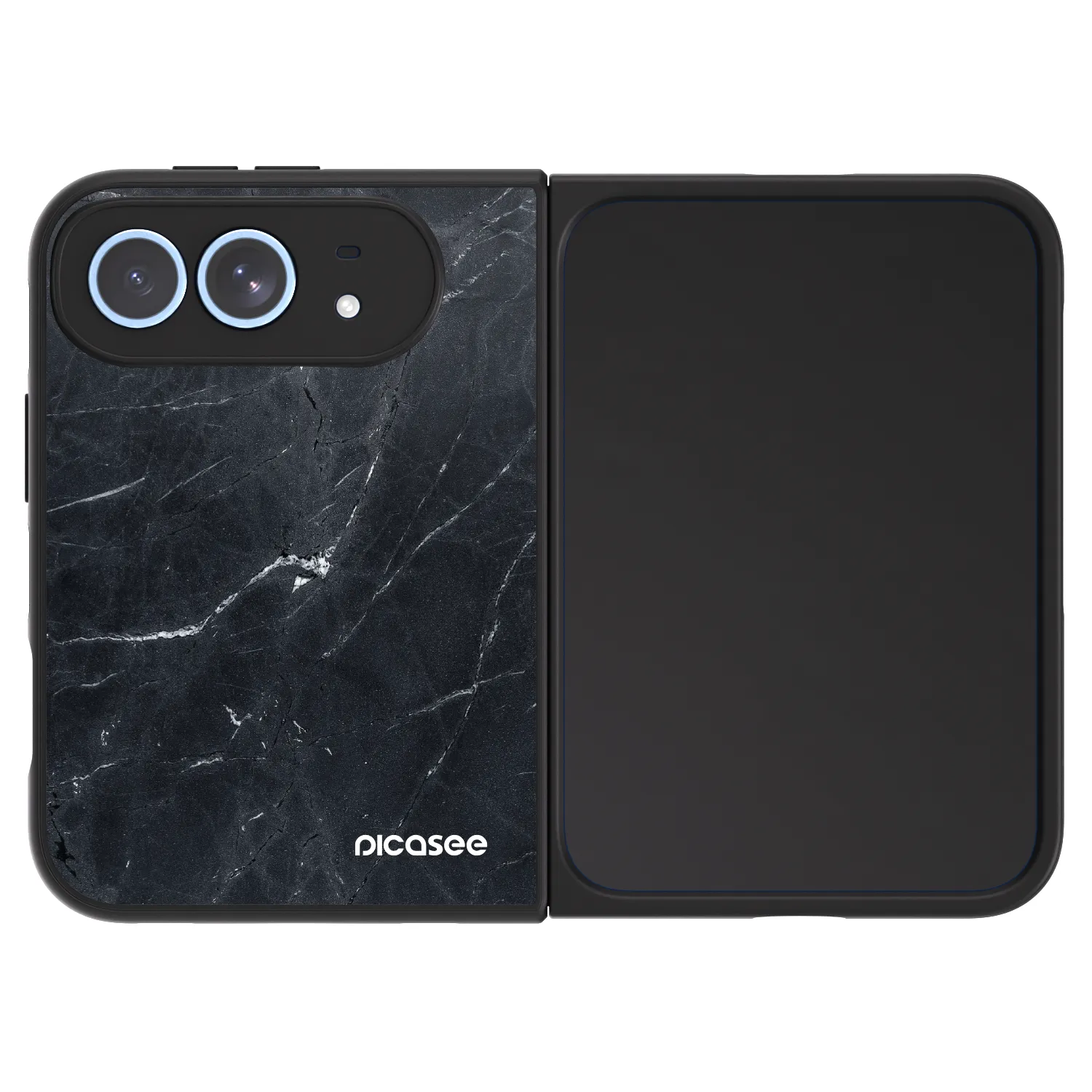 Picasee ULTIMATE CASE MagSafe pentru Apple iPhone Duo - Black marble