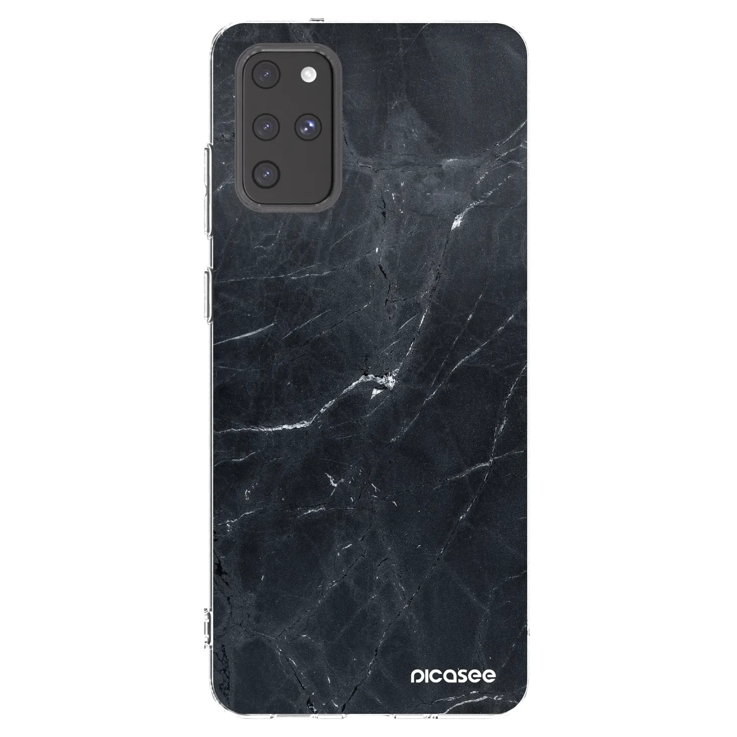 Picasee husă transparentă din silicon pentru Samsung Galaxy S20+ G985F - Black marble