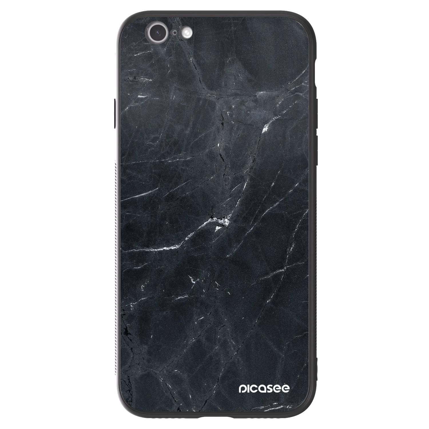 Picasee ULTIMATE CASE pentru Apple iPhone 6/6S - Black marble