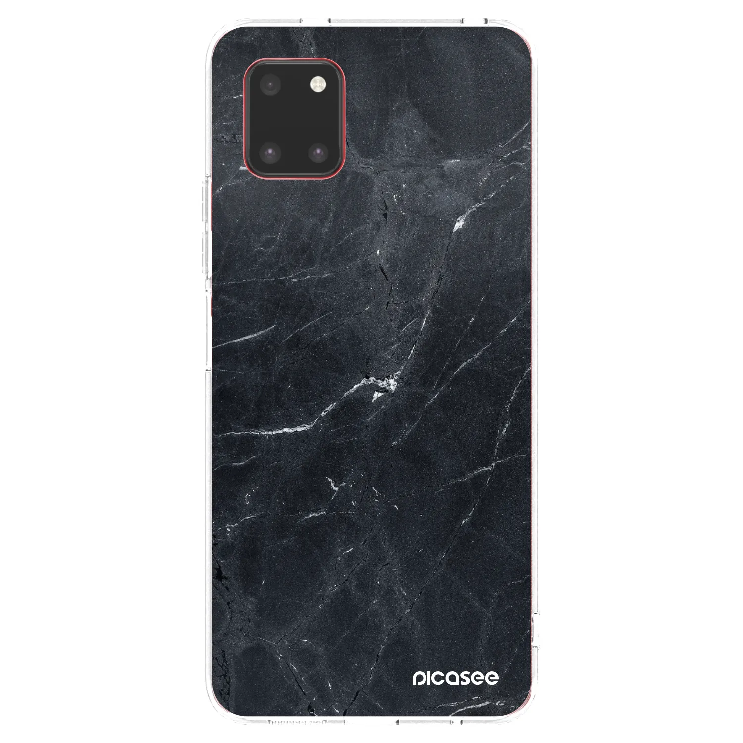 Picasee husă transparentă din silicon pentru Samsung Galaxy Note 10 Lite N770F - Black marble