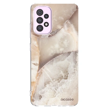 Picasee husă transparentă din silicon pentru Samsung Galaxy A32 5G A326B - Cream marble
