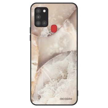 Husă pentru Samsung Galaxy A21s - Cream marble