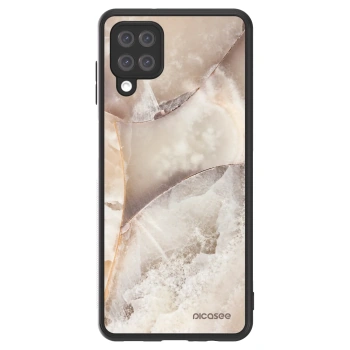 Picasee ULTIMATE CASE pentru Samsung Galaxy A12 A125F - Cream marble