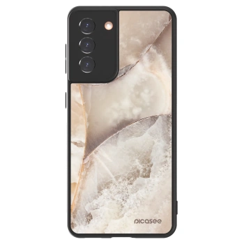 Picasee ULTIMATE CASE pentru Samsung Galaxy S21 5G G991B - Cream marble