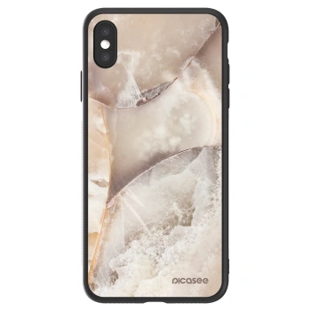 Picasee ULTIMATE CASE pentru Apple iPhone XS Max - Cream marble