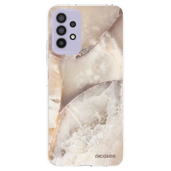 Picasee husă transparentă din silicon pentru Samsung Galaxy A32 4G SM-A325F - Cream marble
