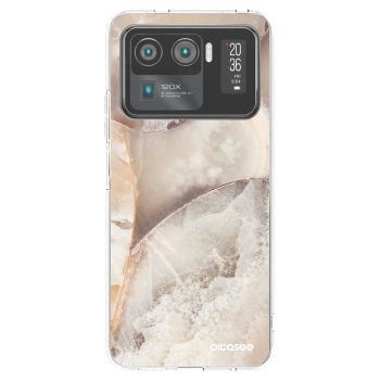 Picasee husă transparentă din silicon pentru Xiaomi Mi 11 Ultra - Cream marble