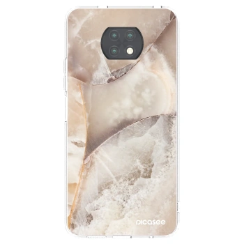 Picasee husă transparentă din silicon pentru Xiaomi Redmi Note 9T - Cream marble