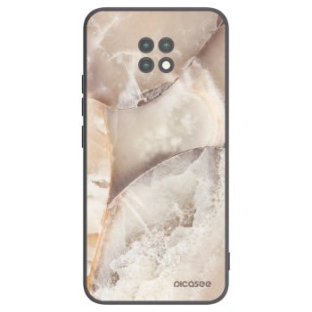 Picasee husă neagră din silicon pentru Xiaomi Redmi Note 9T - Cream marble