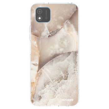 Picasee husă transparentă din silicon pentru Realme C11 (2021) - Cream marble