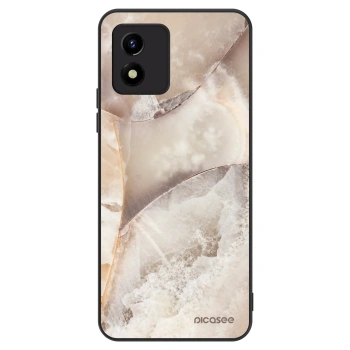 Husă pentru Vivo Y01 - Cream marble
