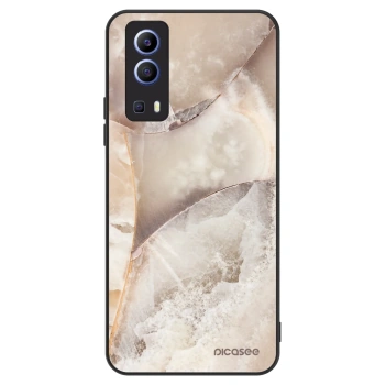 Husă pentru Vivo Y52 5G - Cream marble