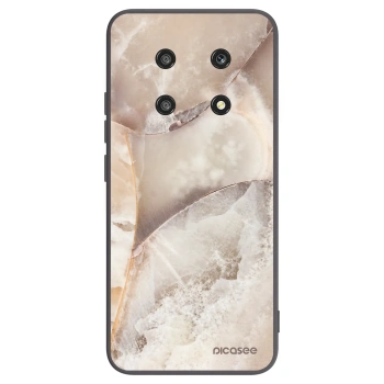 Picasee husă neagră din silicon pentru Honor Magic4 Lite 5G - Cream marble