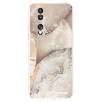 Picasee husă transparentă din silicon pentru Honor 70 - Cream marble