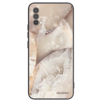 Husă pentru Motorola Moto E40 - Cream marble