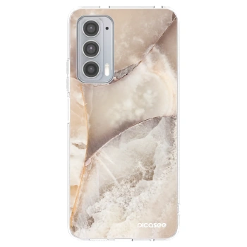 Husă pentru Motorola Edge 20 - Cream marble